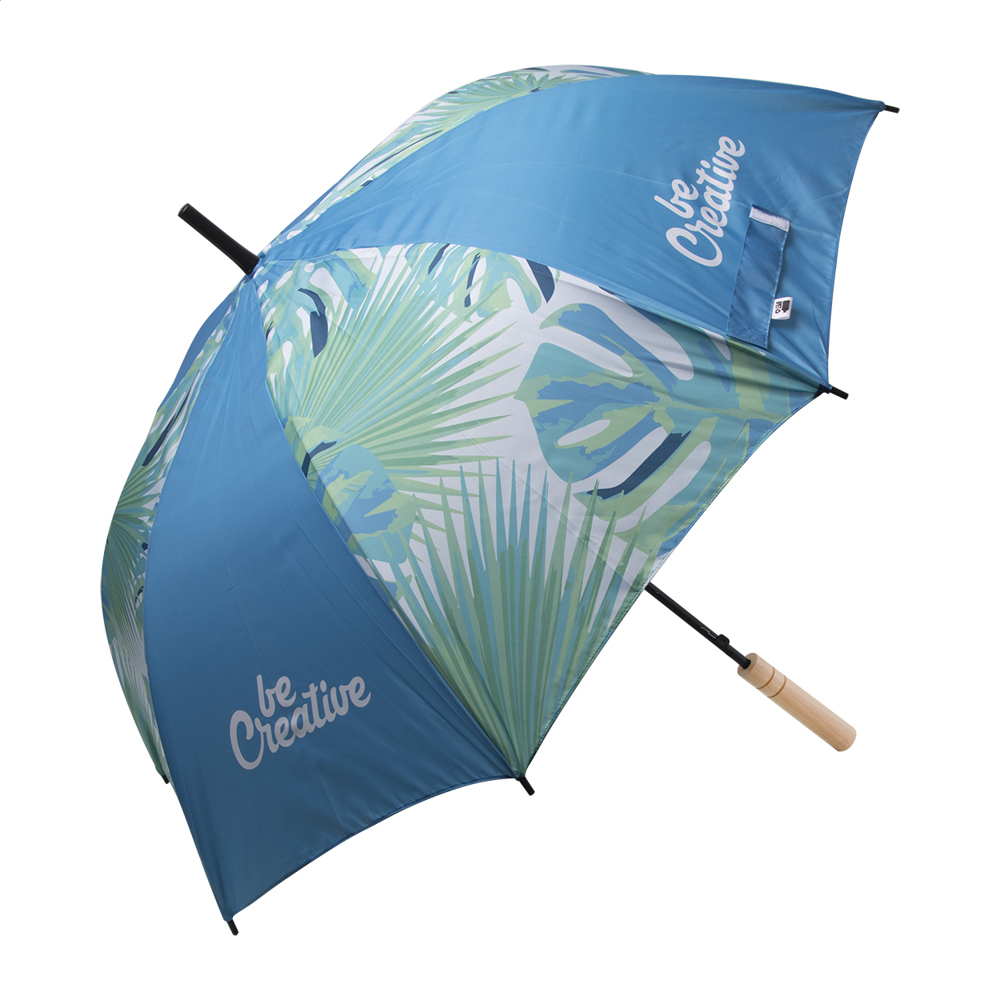 CreaRain Eight RPET - individueller Regenschirm