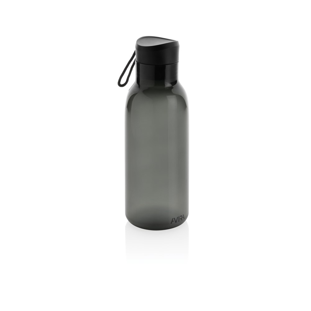 Avira Atik RCS recycelte PET-Flasche 500ml - schwarz (± PMS Black)